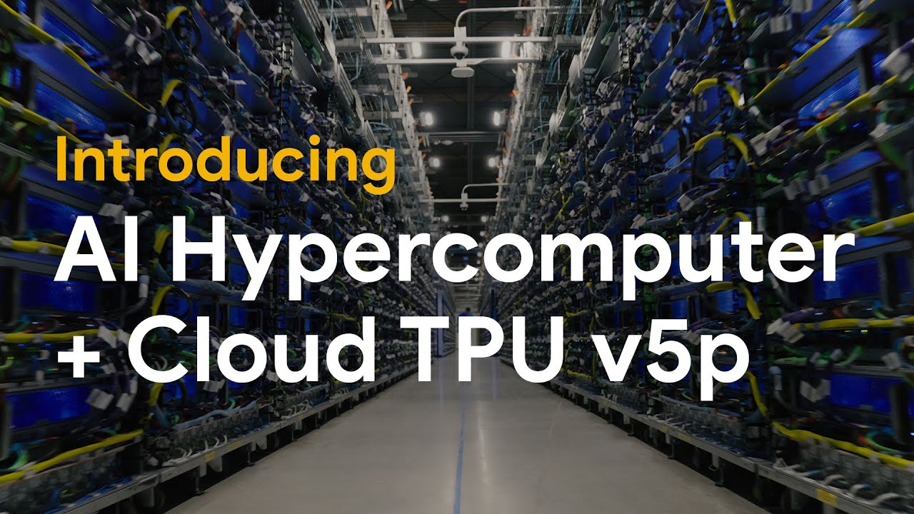 Introducing AI Hypercomputer with Cloud TPU v5p