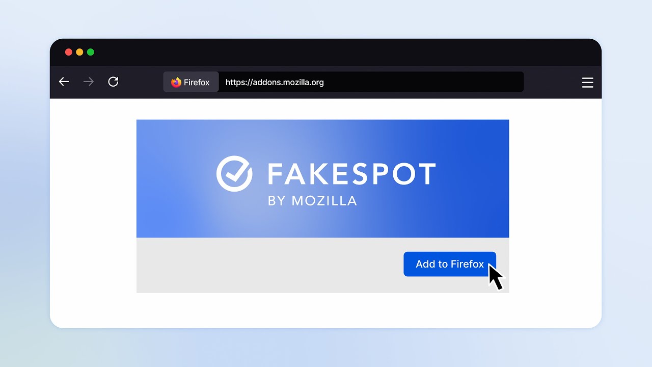 Shop with confidence using Fakespot by Mozilla