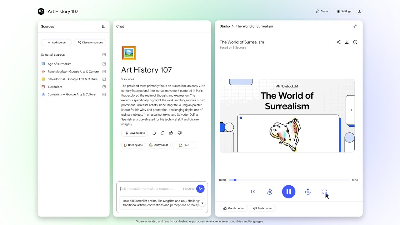Introducing NotebookLM Video Overviews