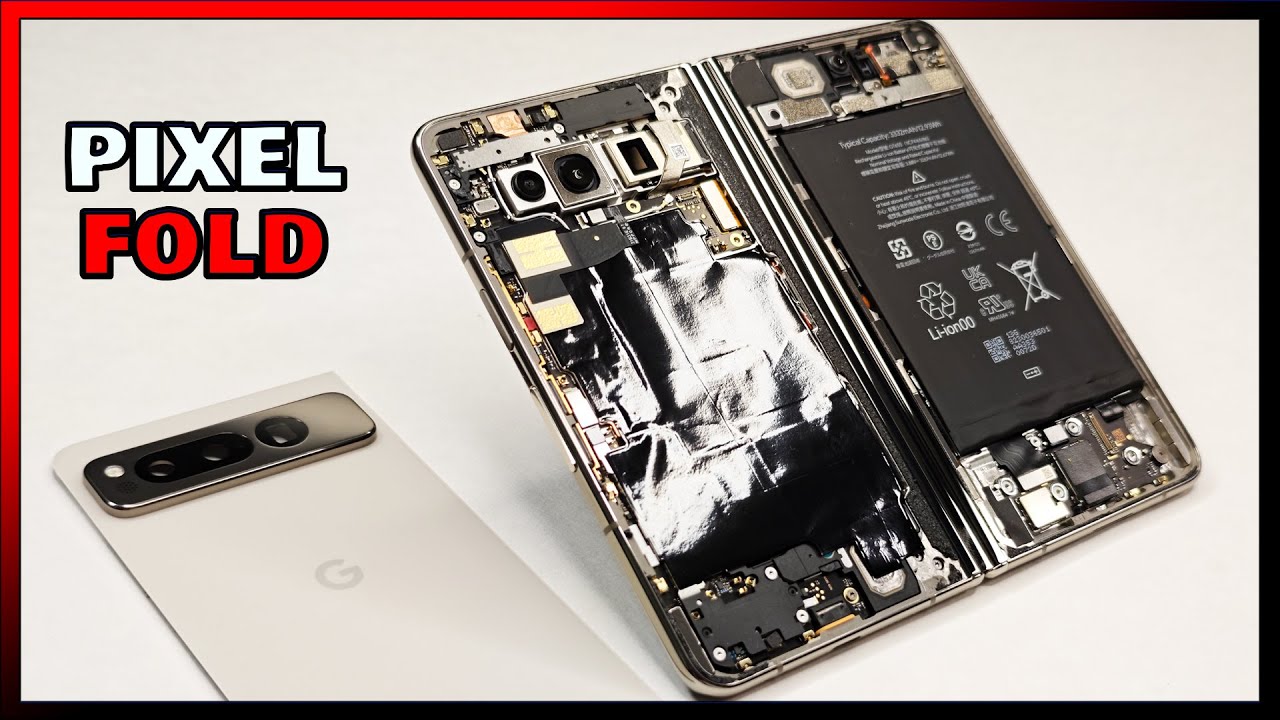Google Pixel Fold Teardown. A Look Inside Google's Foldable.