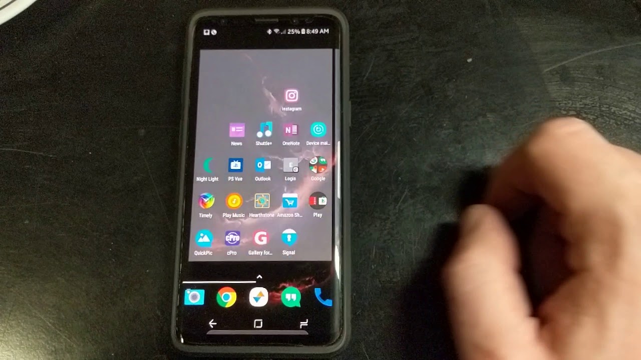 Samsung Blue Light Filter vs Google Night Light