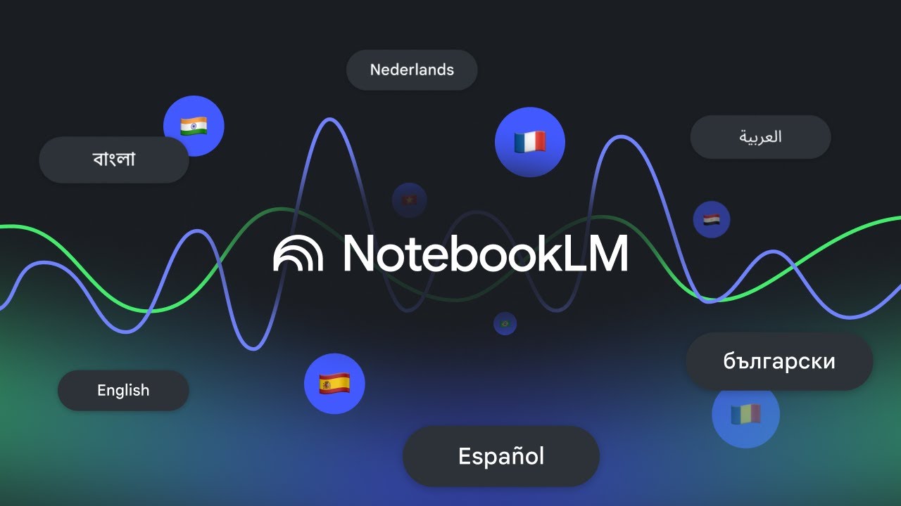 NotebookLM launches Audio Overviews in over 50 new languages