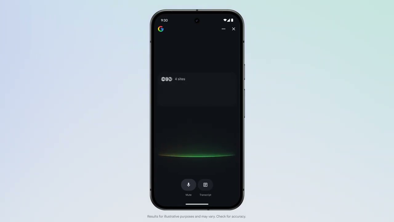 Search Live: Talk, listen and explore in real time with AI Mode
