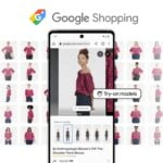 Imagen relacionada con Google Shopping presenta la función de prueba virtual de ropa con IA generativa