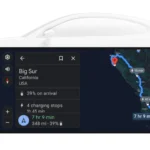 Imagen relacionada con Android Auto contará con un planificador de rutas integrado para vehículos eléctricos en Google Maps