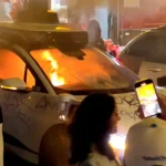 Imagen relacionada con Automóvil autónomo de Waymo vandalizado e incendiado en San Francisco