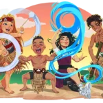 Imagen relacionada con Google celebra el Waitangi Day 2024 con un Doodle: Un día de unión y celebración en Nueva Zelanda