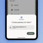 Imagen relacionada con 1Password obtiene soporte para passkeys en Android