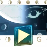 Imagen relacionada con Google celebra la media luna de noviembre con un Doodle educativo