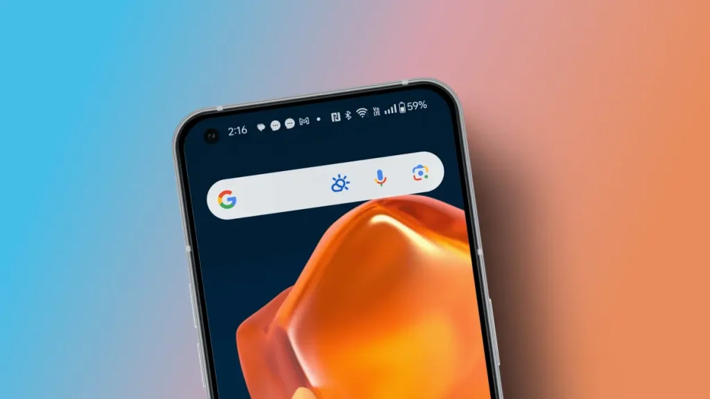 Google Widget Android 1024x576