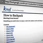 Imagen relacionada con Knol: recuerde el intento de Google de crear su propia Wikipedia