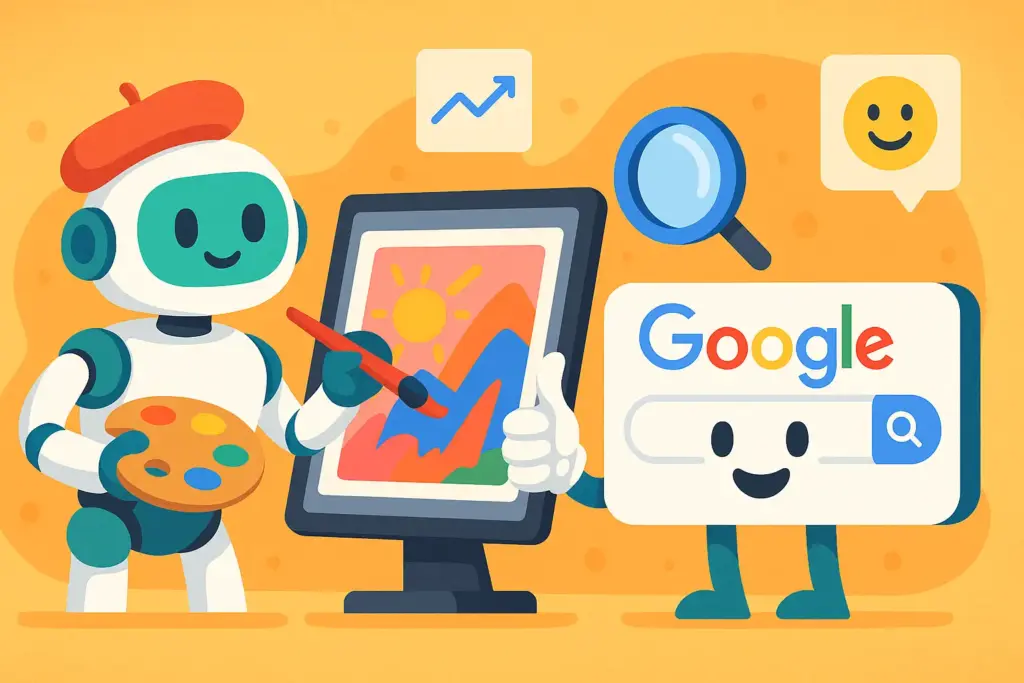 ia imagem generativa seo