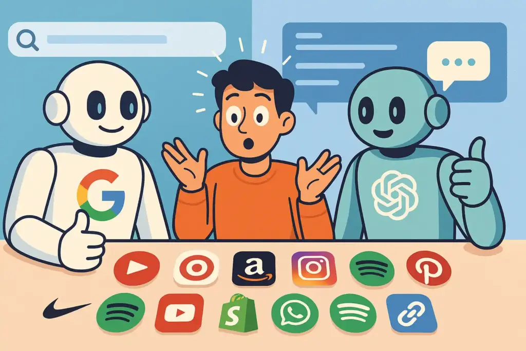 ia google chatgpt marcas